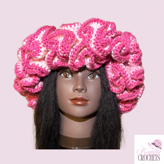 Pink Passion Ruffle Hat