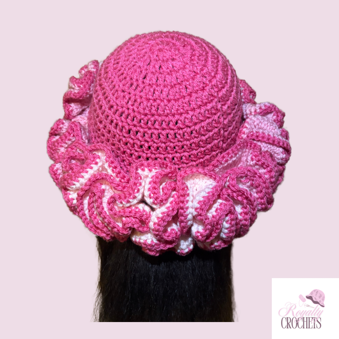 Pink Passion Ruffle Hat