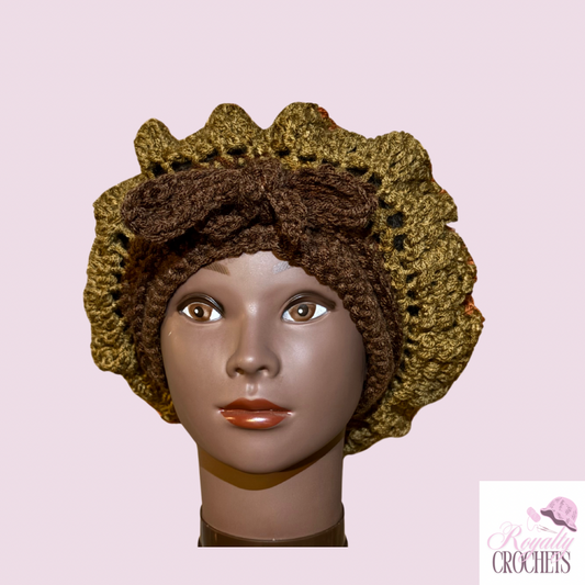 Cocoa ombré bonnet